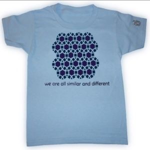NEW Size 4T Light Blue Blue Tessellations T-Shirt